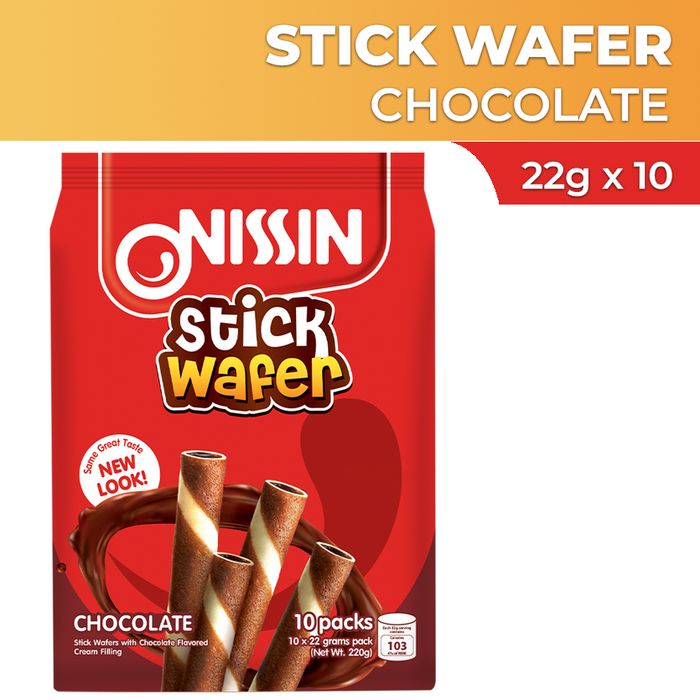 Nissin Choco Wafer Stick 10x22g