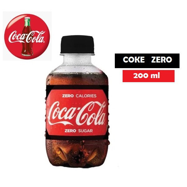 (12) Coke Zero Swakto 12x200ml