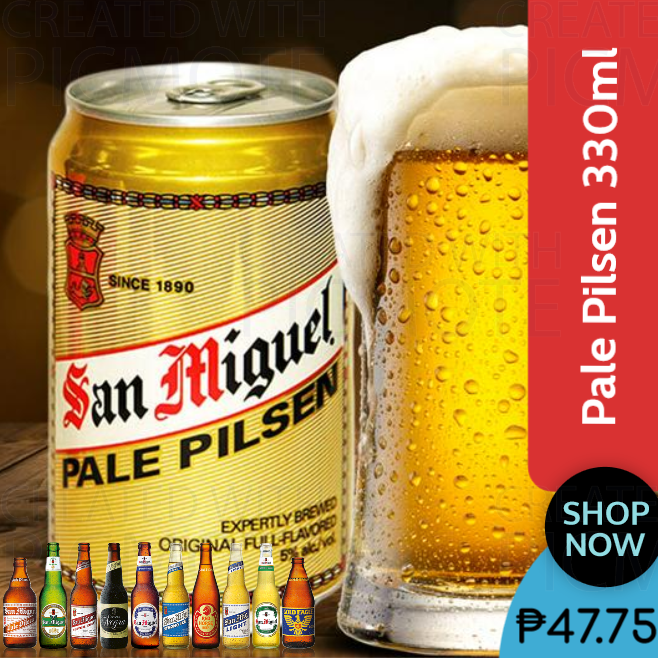 (C) San Miguel Pale Pilsen in Can 330ml