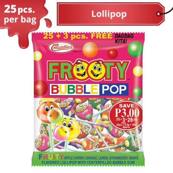 Columbia’s Frooty Bubble Pop 25+3