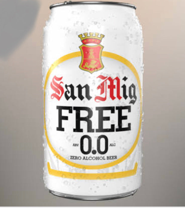 San Mig Free Zero Alcohol Beer 330ml
