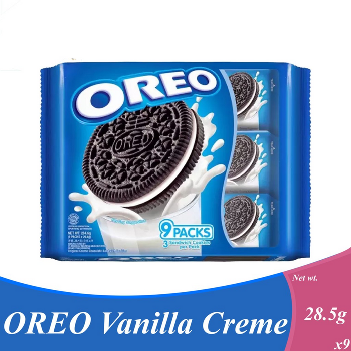 Oreo Sandwich Cookie Vanilla 9x28.5g