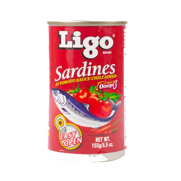 Ligo Sardines Red Easy Open 155g