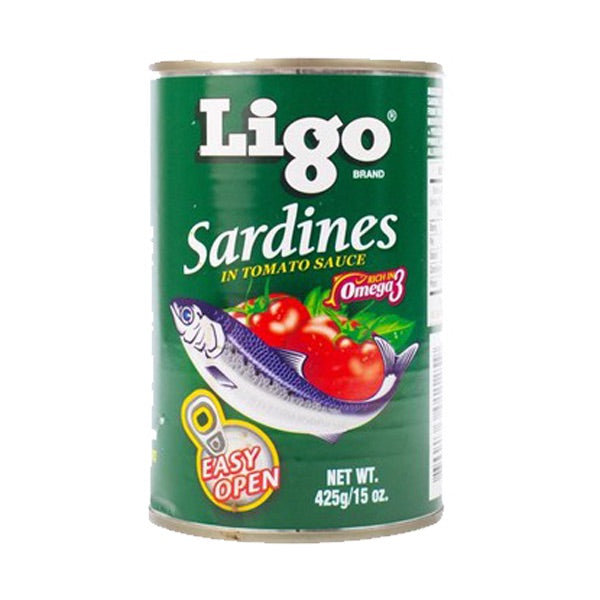 Ligo Sardines Green Easy Open 155g