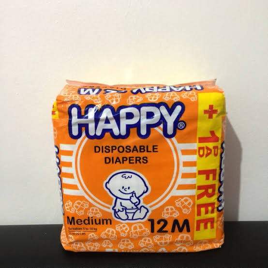 Happy Diaper M 12+1