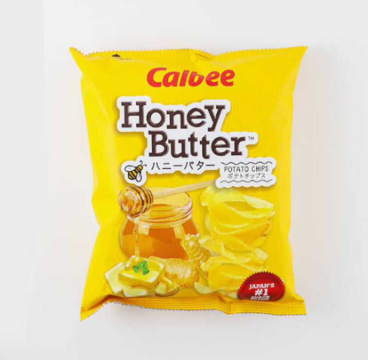 Calbee Honey Butter Potato Chips 22g