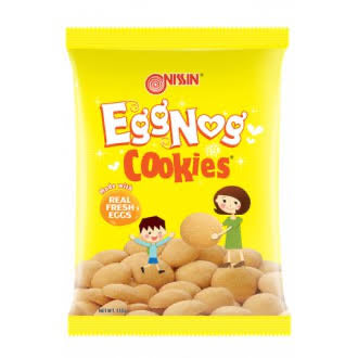 (10) Nissin Eggnog Cookies 10x18g