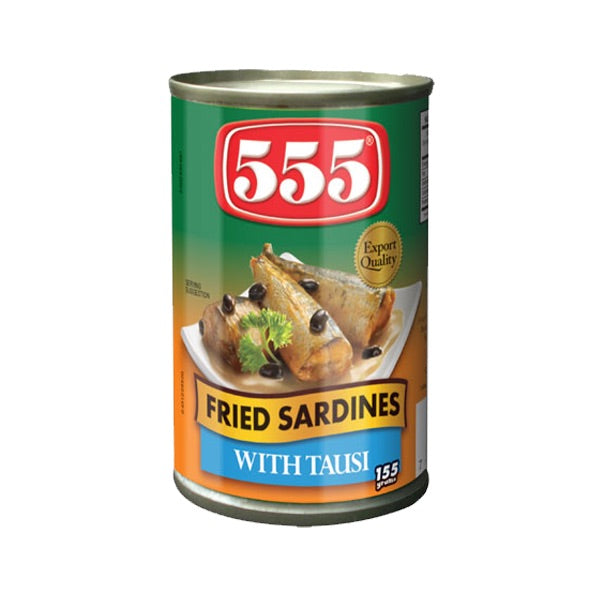 555 Sardines Fried w/ Tausi 155g