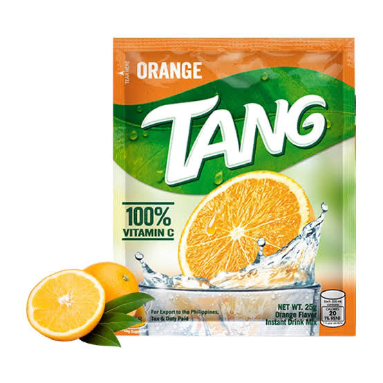 (6) Tang Powder Orange Litro 6x25g