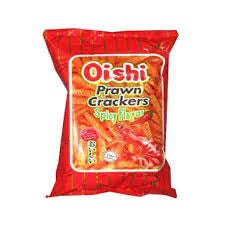 Oishi Prawn Crackers Spicy 60g