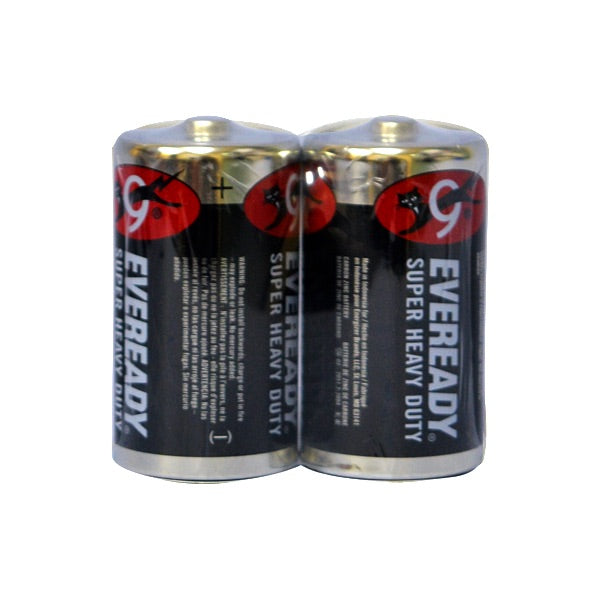 Eveready Battery Black D 2’s