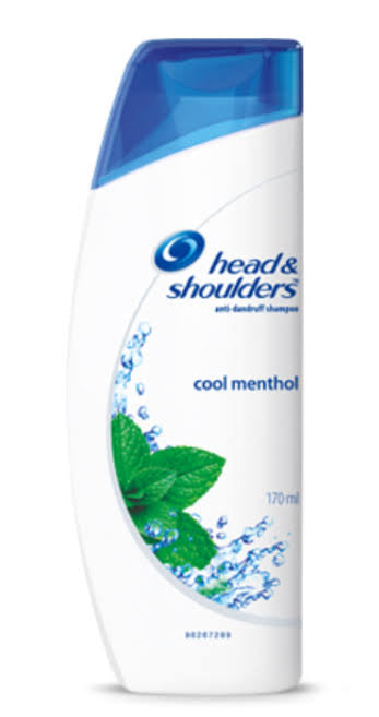 Head and Shoulder Shampoo Cool Menthol 170ml