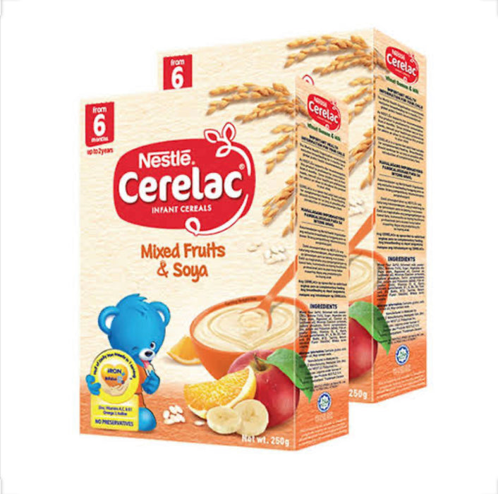 Cerelac mixed fruits & soya 250g