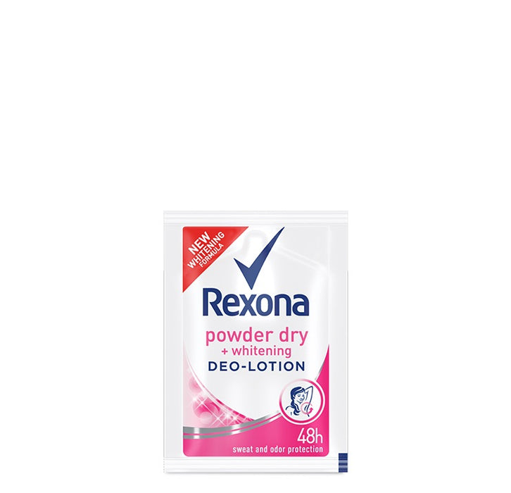 (12) Rexona Powder Dry Whitening Deo-Lotion 12x3ml