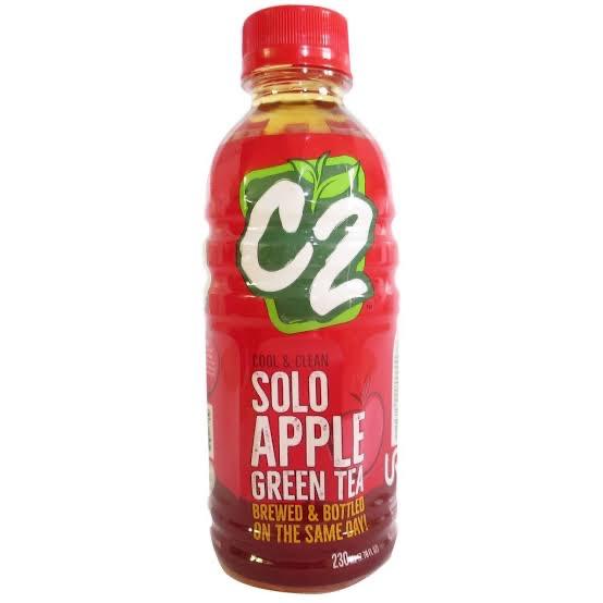 (C) C2 Solo Apple Green Tea 230ml