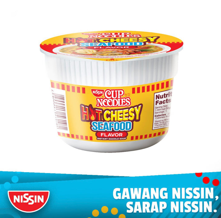 Nissin Mini Hot Cheesy Seafood 50g