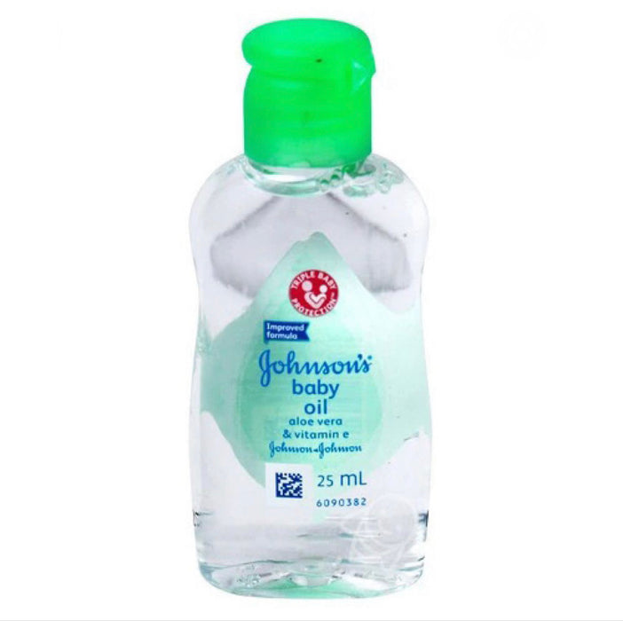 Johnson’s Baby Oil Aloe Vera and Vitamin E 25ml