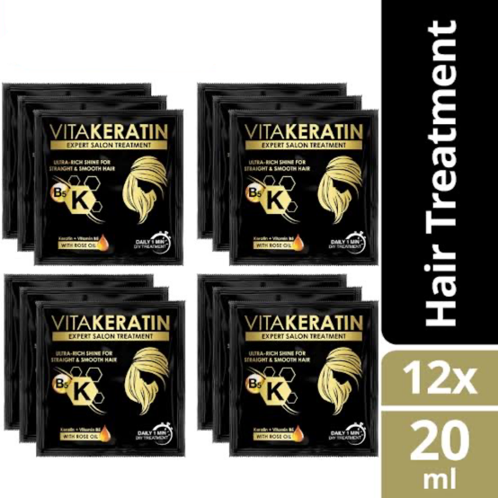 (R) Vitakeratin Expert Salon Treatment Conditioner Ultra Rich Shine 20ml