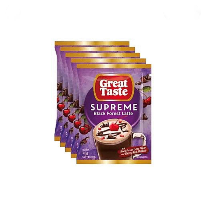 Great Taste Supreme Black Forest Latte (single) 26g