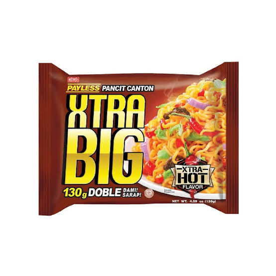 Payless Pancit Canton Extra Big Hot Chili 130g