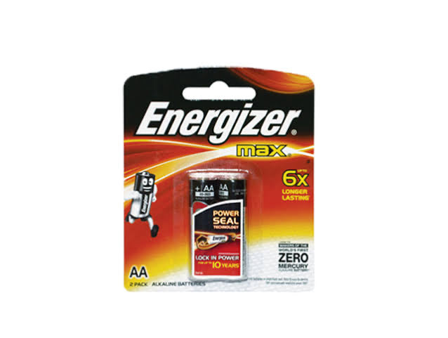 Energizer Battery AA 2’s