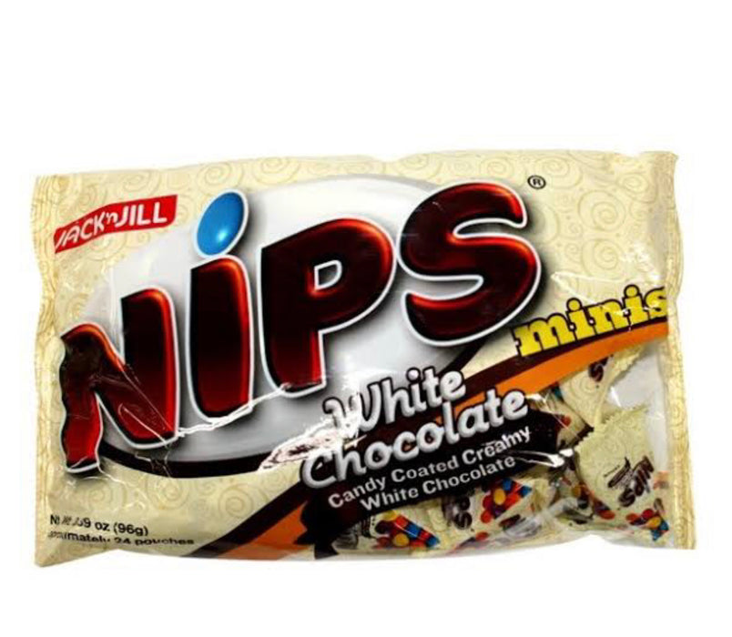 Nips Mini White Chocolate 24x4g