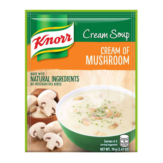 Knorr Cream Of Mushroom w/ Real Mushroom 68g