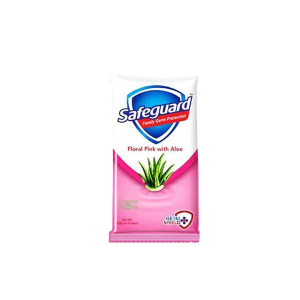 (6) Safeguard Floral Pink w/ Aloe 6x60g