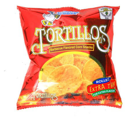 Granny Goose Tortillos BBQ 25g