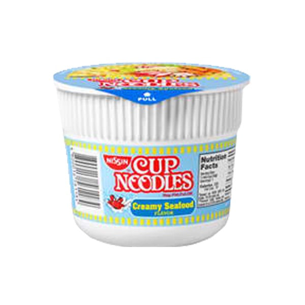 Nissin Mini Cup Noodles Creamy Seafood 45g — .