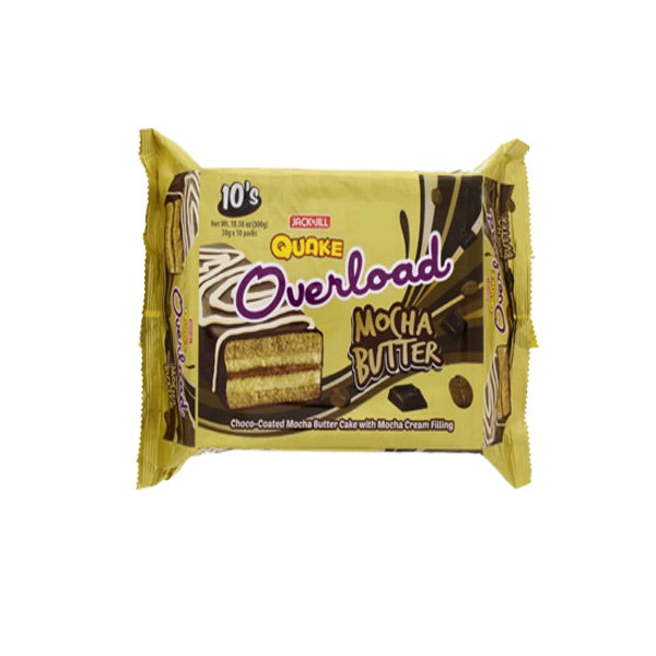 Quake Overload Mocha Butter 10x30g