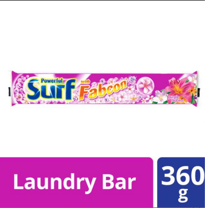 Surf Long Bar w/ Fabcon Purple Blooms 360g