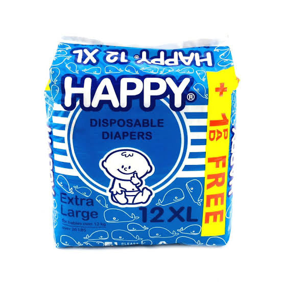 Happy Diaper XL 12+1