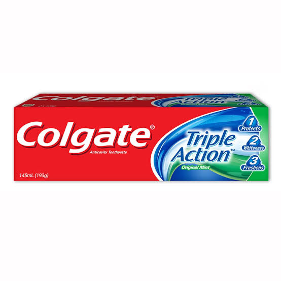 Colgate Toothpaste Triple Action 145ml (193g)